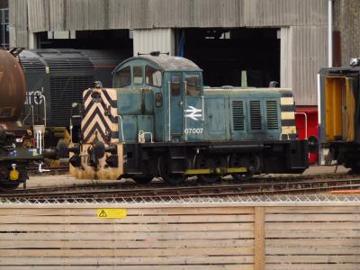 07007 at Eastleigh Works. &copy; al66class59