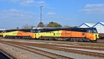 70802,70805 at Eastleigh. &copy; Bestieboy