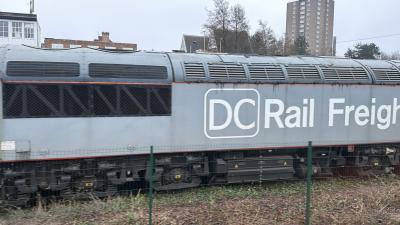 56091 at Leicester TMD. &copy; Luivery