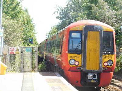 387215 at Emsworth. &copy; Trainman5862