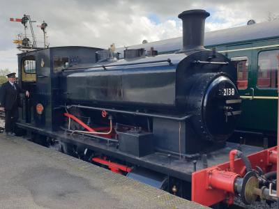 AB2138 steam at Colne Valley Railway. &copy; MikeMOL