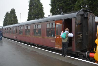4550 coach at Severn Valley Railway - Kidderminster. &copy; AJax
