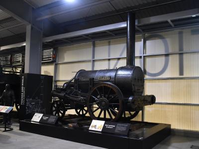 Rocket (replica) at Locomotion, Shildon. &copy; MJM
