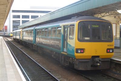 143601 at Cardiff Central. &copy; JM-Freightliner