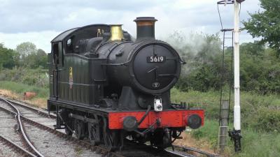 5619 steam at Swindon & Cricklade Railway - Hayes Knoll. &copy; JM-Freightliner