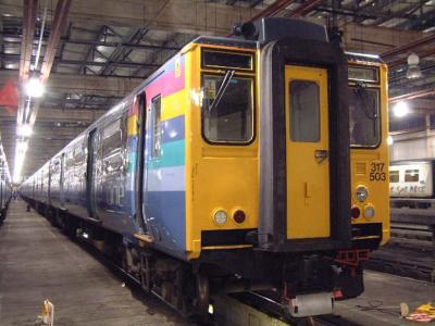 317503 at Ilford Car Sheds. &copy; Byron5574