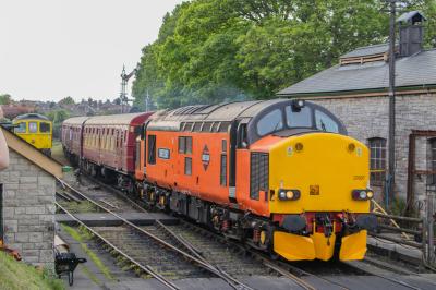 37607,EMU 428 at Swanage Railway - Swanage. &copy; Zain