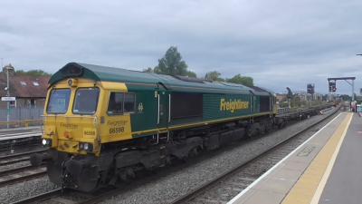 66598 at Oxford. &copy; JM-Freightliner