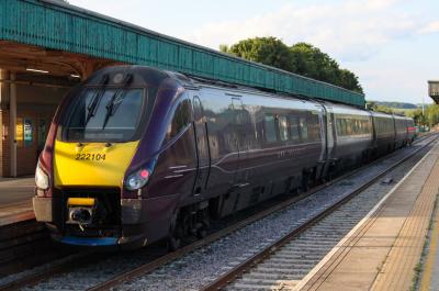 222104 at Chesterfield. &copy; South Coast Trainspotter