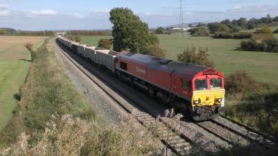 66152 at Berkley near Frome. &copy; JM-Freightliner