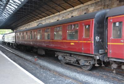 3872 coach at North Yorkshire Moors Railway - Pickering. &copy; AJax