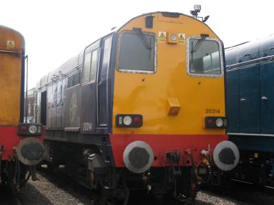 20314 at Eastleigh Works. &copy; Byron5574