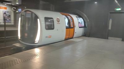GS 312 at Partick (Glasgow Subway). &copy; Geoff