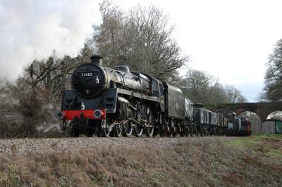 73082 steam at Bluebell Railway - Horsted Keynes. &copy; SirArchie34059