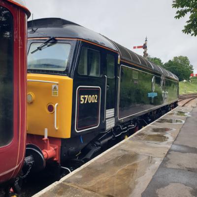 57002 at Bluebell Railway - Horsted Keynes. &copy; MikeMOL