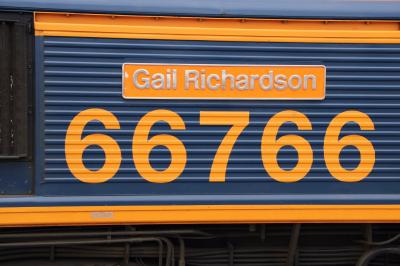 66766 at Eastleigh. &copy; al66class59