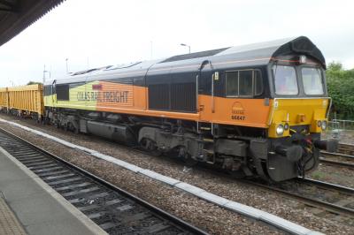 66847 at Westbury. &copy; JM-Freightliner