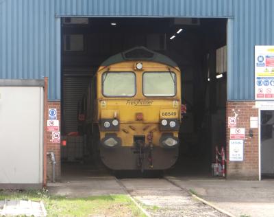 photo of 66549 at Westbury Yard