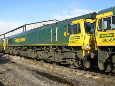 66547 at Leeds Vehicle Maintenance Facility (Leeds Midland Road). &copy; Byron5574