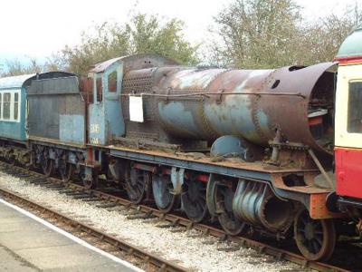 3845 STEAM at Swindon & Cricklade Railway. © Byron5574