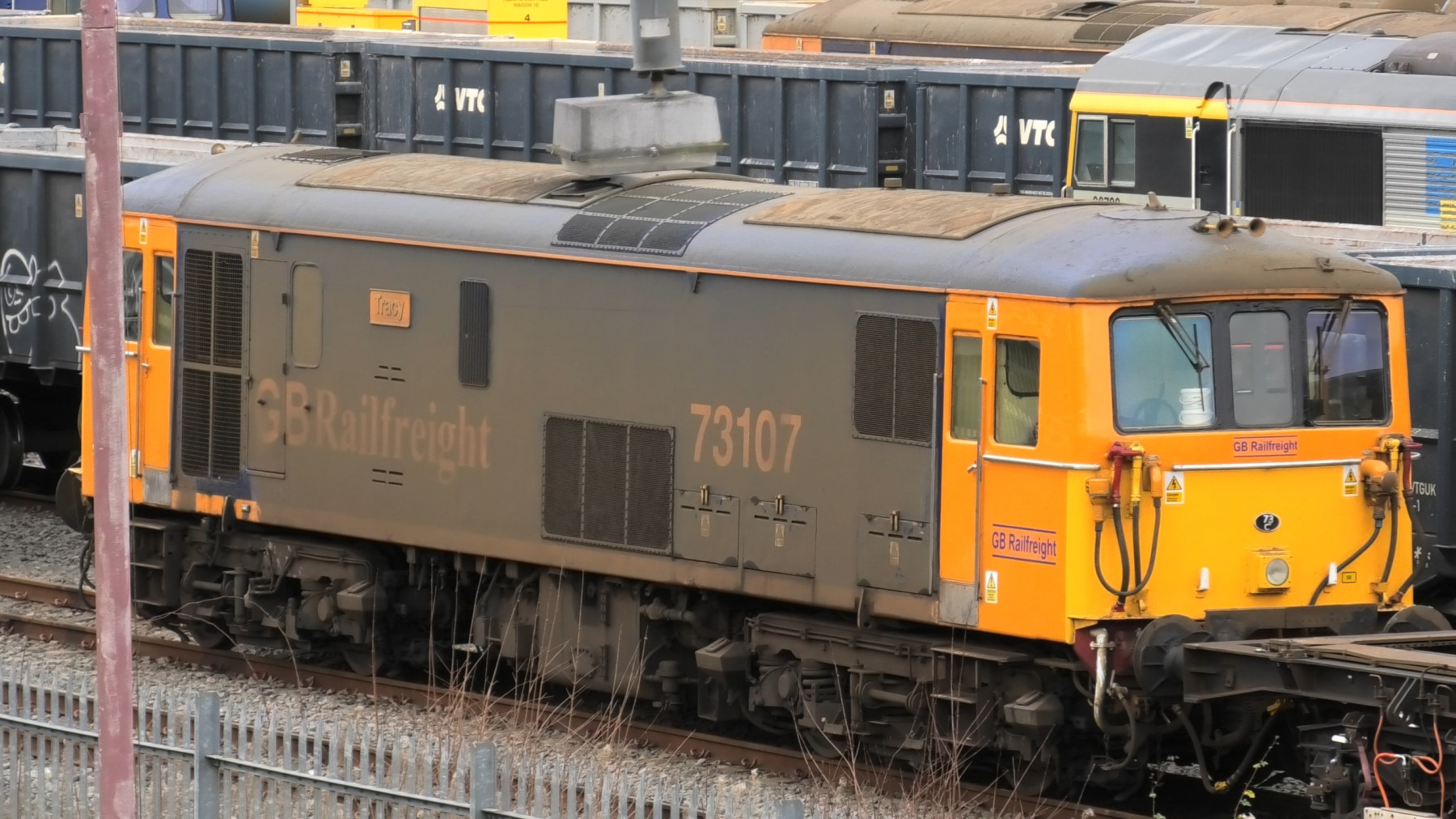 Photo of 73107 at Tonbridge West Yard — trainlogger