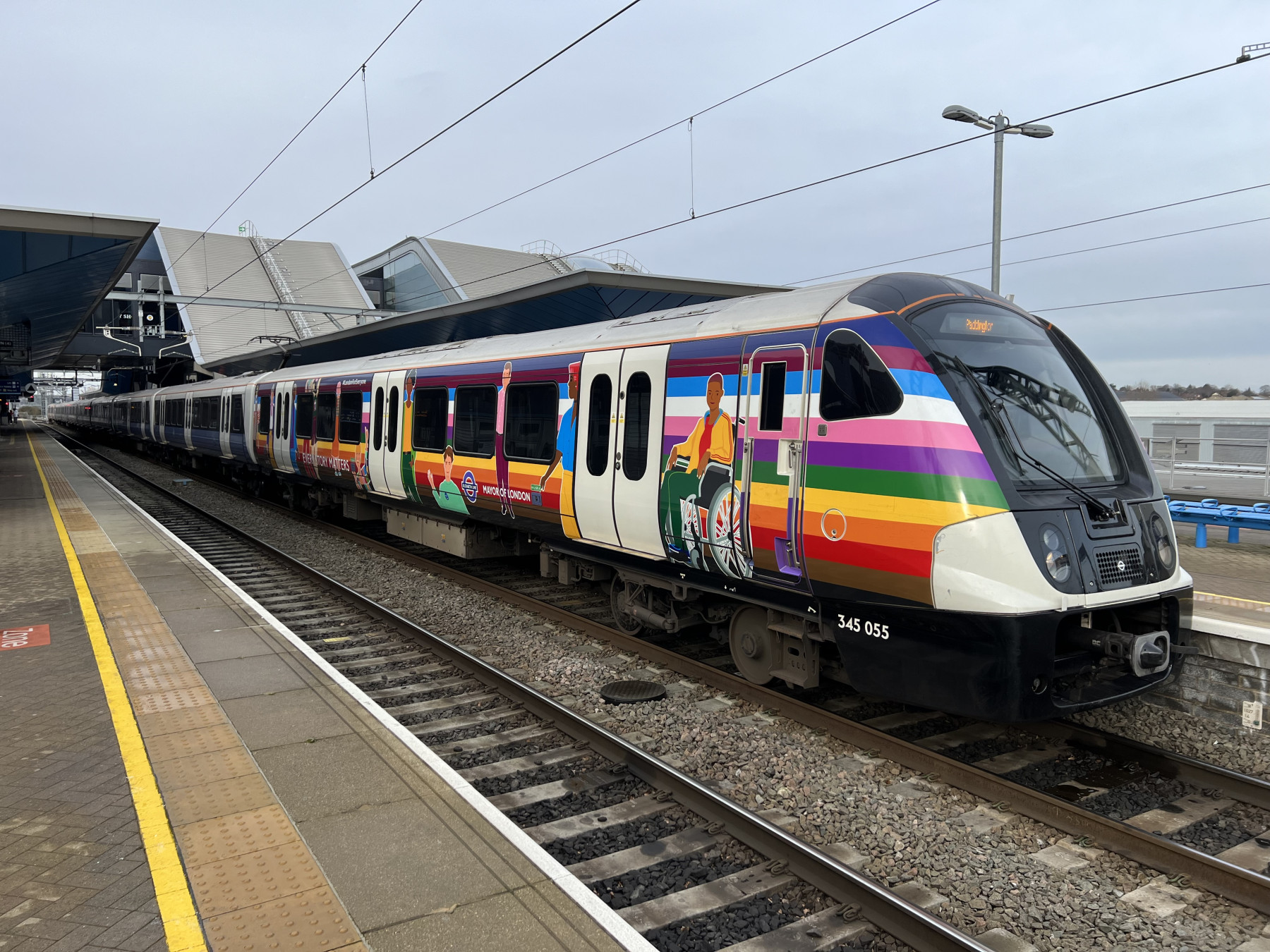 Photo of 345055 at Reading — trainlogger