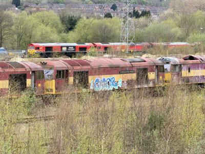 60045 at Toton New Bank Sidings. &copy; Luivery