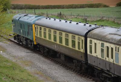 13326 coach at Gloucestershire Warwickshire Railway - Hayles Abbey Halt. &copy; AJax