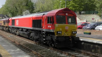 66165 at Keynsham. &copy; JM-Freightliner