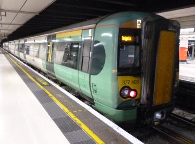 377403 at London Victoria. &copy; BigKev