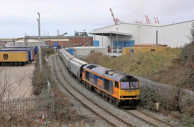 60002 at Liverpool Derby Road. &copy; stevexos