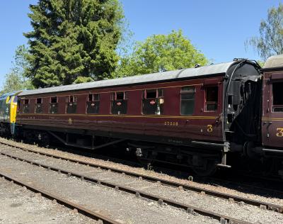 LMS27218 coach at Severn Valley Railway - Highley. &copy; AJax