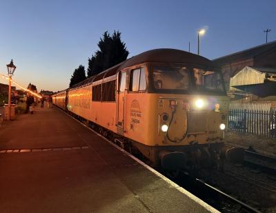 56094 at Severn Valley Railway - Kidderminster. &copy; AJax