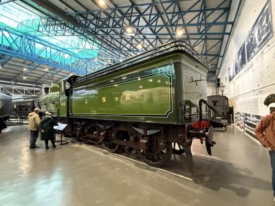 990 steam at York National Railway Museum. &copy; AJax