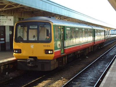 143616 at Cardiff Central. &copy; Byron5574