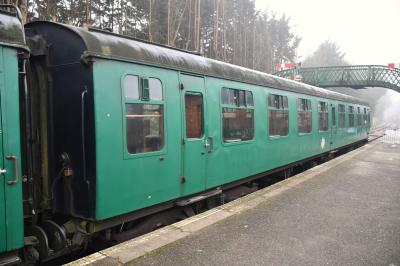 3769 coach at Mid Hants Railway - Alresford. &copy; MJM