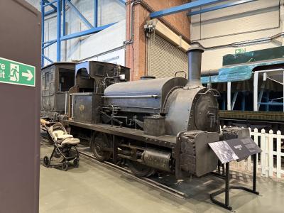 BH305 steam at York National Railway Museum. &copy; AJax