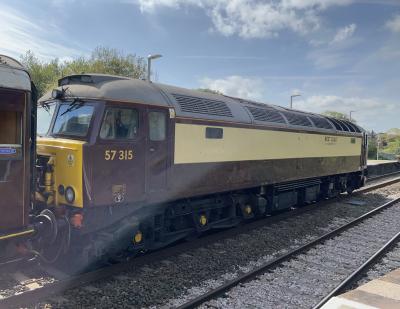 57315 at Yatton. &copy; BigKev