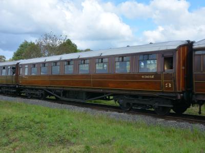 LNER43612 coach at Severn Valley Railway - Rifle Range. &copy; AJax