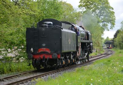 92134 steam at North Yorkshire Moors Railway - New Bridge Sidings. &copy; AJax