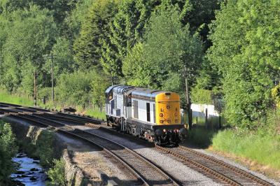 20031 at Keighley & Worth Valley Railway - Haworth. &copy; stevexos