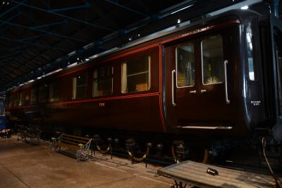 LMS799 coach at York National Railway Museum. &copy; AJax