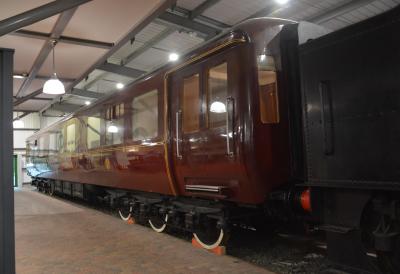 LMS798 coach at Severn Valley Railway - Highley Engine House. &copy; AJax
