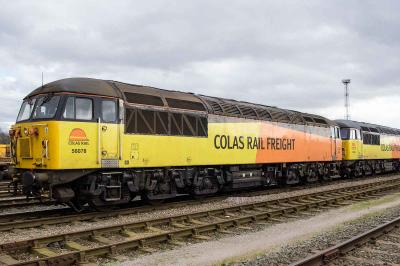 56078 at Crewe Basford Hall. &copy; Shotts