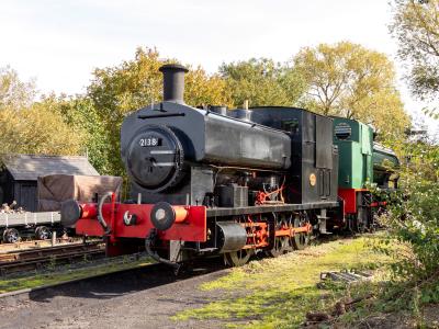 AB2138 steam at Colne Valley Railway. &copy; TinsleyTMD