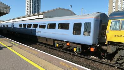 99110 coach at Clapham Junction. &copy; Geoff