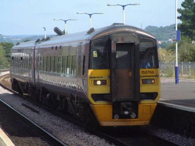 158766 at Newton Abbot. &copy; Byron5574