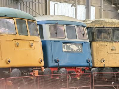 E3035 at Barrow Hill. &copy; Luivery