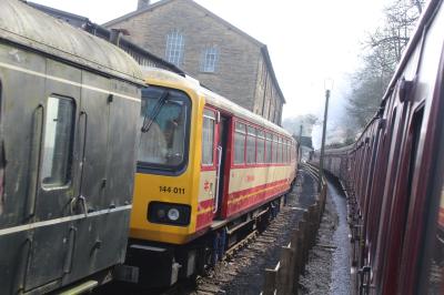 144011 at Keighley & Worth Valley Railway - Haworth depot. &copy; ConnorsRailPhotography