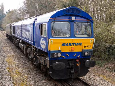 photo of 66727 at Chinnor & Princes Risborough Railway - Princes Risborough